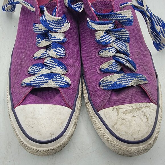 Converse Chuck Taylor All Star Womens 10 Violet Purple Sneaker Shoes 162453F - Picture 10 of 13